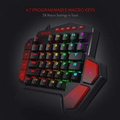 Redragon K585-BA One-Handed RGB Gaming Keyboard and M721 RGB Mouse Combo 10 Redragon K585-BA One-Handed RGB Gaming Keyboard and M721 RGB Mouse Combo - Image 3