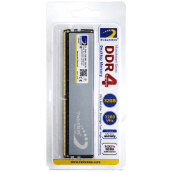 Alternative view of TwinMOS 32GB DDR4 3200Mhz Desktop Memory RAM with Silver HeatSink U-DIMM