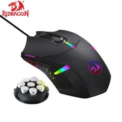 Redragon M601 CENTROPHORUS 2 Adjustable 7200 DPI RGB Gaming Mouse