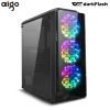 Aigo darkFlash Water Square 5 Dual Tempered Glass ATX Mid-Tower Desktop Gaming Case Honeycomb Design without Fans 10 707ac6c1562cbf8efc07ca3bcc6311bc