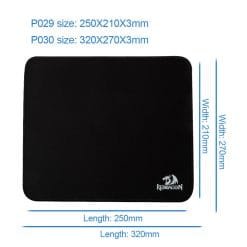 Redragon P029 FLICK S Gaming MousePad Smooth Surface for FPS Non Slip 9 Redragon P029 FLICK S Gaming MousePad Smooth Surface for FPS Non Slip - Image 2
