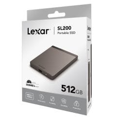 Lexar SL200 512GB Type-C Portable SSD External Solid State Drive with USB 3.1 10 Lexar SL200 512GB Type-C Portable SSD External Solid State Drive with USB 3.1 - Image 3