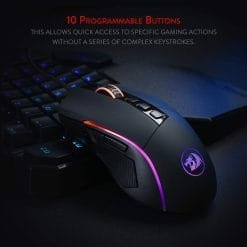 Alternative view of Redragon K585-BA One-Handed RGB Gaming Keyboard and M721 RGB Mouse Combo