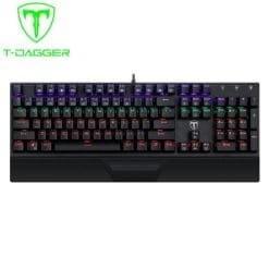 T-DAGGER Destroyer RGB Rainbow Mechanical Gaming Keyboard Clicky (TGK305) - Image 7