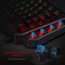 Redragon K585 DITI RGB Mechanical Blue Switches Professional Gaming Keypad Detachable Wrist Rest 42 Keys 8 Redragon K585 DITI RGB Mechanical Blue Switches Professional Gaming Keypad Detachable Wrist Rest 42 Keys - Image 3