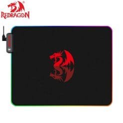 Alternative view of Redragon P026 PLUTO RGB LED Large Gaming MousePad Soft Matt with Nonslip Base, Stitched Edges (330 X 260 X 3MM)