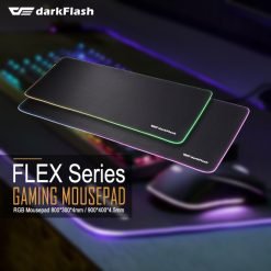 Aigo darkFlash FLEX900 Extended XL Oversize RGB Gaming Mouse Pad (900x400x4.5mm) 8 Aigo darkFlash FLEX900 Extended XL Oversize RGB Gaming Mouse Pad (900x400x4.5mm) - Image 3