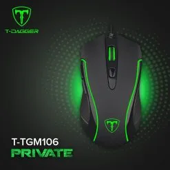 T-DAGGER PRIVATE RGB Gaming Mouse 3200Dpi (T-TGM106)
