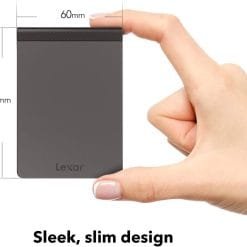 Lexar SL200 512GB Type-C Portable SSD External Solid State Drive with USB 3.1 11 Lexar SL200 512GB Type-C Portable SSD External Solid State Drive with USB 3.1 - Image 4