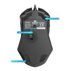 Redragon M910 Ranger RGB USB Gaming Mouse Wired 12400 DPI 10 Buttons Ergonomic 14 Redragon M910 Ranger RGB USB Gaming Mouse Wired 12400 DPI 10 Buttons Ergonomic - Image 7