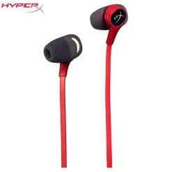 Alternative view of HyperX Cloud Earbuds Gaming Earphones WITHOUT BOX AND POUCH ONLY HANDSFREE Wired Headset with Mic Immersive Audio