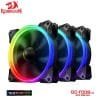 Redragon 120mm Pack of 3 PC Cooling Fans RGB LED Quiet High Airflow (GC-F008) 13 94419e71643b06532f247996feb03fb3