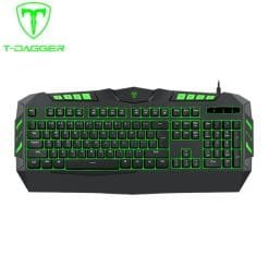 T-DAGGER Torpedo Gaming Membrane Keyboard 3 Colors Backlite (TGK102) 9 T-DAGGER Torpedo Gaming Membrane Keyboard 3 Colors Backlite (TGK102) - Image 5