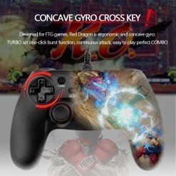 Alternative view of Redragon G807 SATURN Wired Gamepad, PC Joystick with Dual Vibration for PC, Android