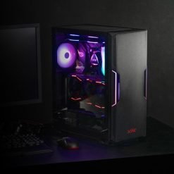 XPG STARKER ARGB Gaming Mid-Tower Case Chassis with Innovative Dust Filter Black 9 XPG STARKER ARGB Gaming Mid-Tower Case Chassis with Innovative Dust Filter Black - Image 3
