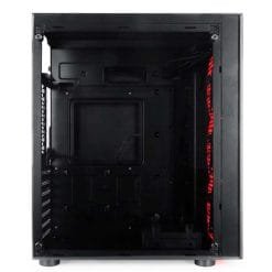 Redragon GC-605 Thundercracker RGB LED Tempered Glass Gaming Desktop Case - Image 4