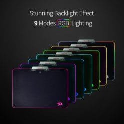 Redragon P009 EPEIUS RGB Gaming Mouse Pad (350X250X3.6MM) Large Size Gaming Mouse Mat 12 Redragon P009 EPEIUS RGB Gaming Mouse Pad (350X250X3.6MM) Large Size Gaming Mouse Mat - Image 5