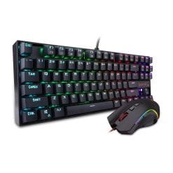 Alternative view of Redragon K552RGB-BA Mechanical Gaming RGB Keyboard and Mouse Combo Blue Clicky and 7200Dpi