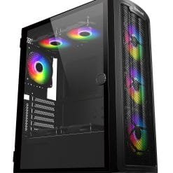 Redragon GC-MA211 BlueStreak RGB Mid Tower Gaming PC Case for ATX, Micro ATX, Mini ITX Motherboards 10 Redragon GC-MA211 BlueStreak RGB Mid Tower Gaming PC Case for ATX, Micro ATX, Mini ITX Motherboards - Image 5