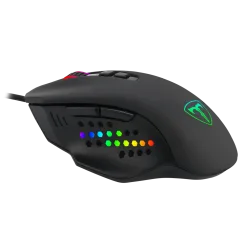 Alternative view of T-DAGGER Captain 8000DPI Ergonomic RGB Gaming Mouse (T-TGM302)