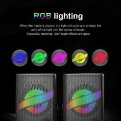 Alternative view of Redragon GS530 AIR 3.5mm Stereo 2.0 PC Gaming RGB Smart Speakers