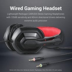 Redragon S101 Wired RGB Backlit Gaming Keyboard, Mouse, Mouse Pad, Headset Combo 4 in 1 Bundle 10 Redragon S101 Wired RGB Backlit Gaming Keyboard, Mouse, Mouse Pad, Headset Combo 4 in 1 Bundle - Image 3