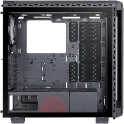 XPG BATTLECRUISER Mid-Tower 4 RGB Fans Tempered Glass Panel PC Gaming Case - Black 11 XPG BATTLECRUISER Mid-Tower 4 RGB Fans Tempered Glass Panel PC Gaming Case - Black - Image 6