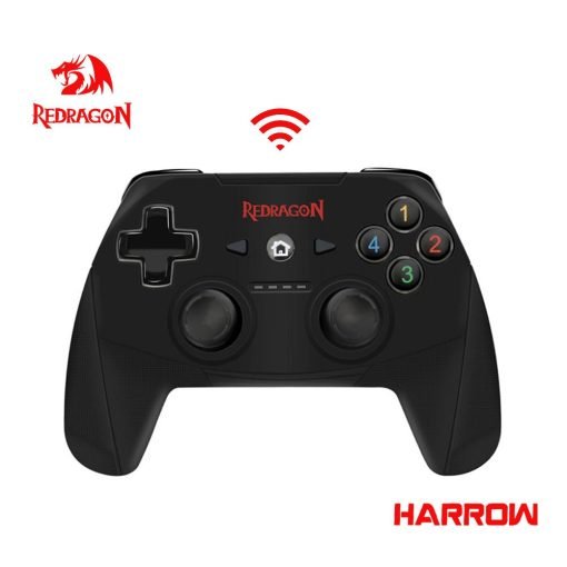 Redragon G808 HARROW Wireless 10 button Gamepad For Nintendo Switch Playstation PC PS2 PS3 Controller Joystick Android