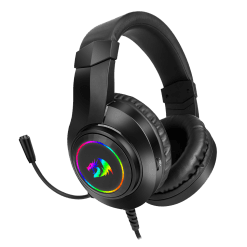Redragon H260 HYLAS Gaming Headset RGB 3.5mm Surround Sound with Microphone for PC PS4 Switch Xbox-one - Image 3
