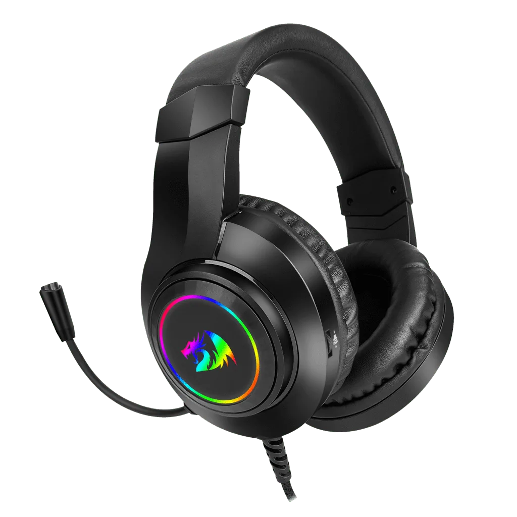 Redragon H260 HYLAS Gaming Headset RGB 3.5mm Surround Sound with Microphone for PC PS4 Switch Xbox-one 3 Redragon H260 HYLAS Gaming Headset RGB 3.5mm Surround Sound with Microphone for PC PS4 Switch Xbox-one - Image 3