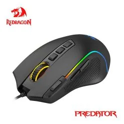 Alternative view of Redragon M612 PREDATOR Gaming Mouse RGB 8000 DPI Wired with 11 Programmable Buttons 1 RapidFire Button