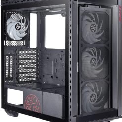XPG BATTLECRUISER Mid-Tower 4 RGB Fans Tempered Glass Panel PC Gaming Case - Black 10 XPG BATTLECRUISER Mid-Tower 4 RGB Fans Tempered Glass Panel PC Gaming Case - Black - Image 5