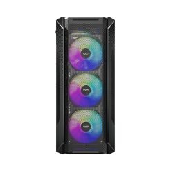 Alternative view of Aigo darkFlash LEO ATX Gaming PC Case Casing Only without Fans