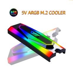 Aigo Darkflash DM2 Aluminum 5V ARGB M.2 SSD Heatsink Heat Dissipation Radiator Cooling Silicon Thermal Pads Cooler M2 NGFF 2280 9 Aigo Darkflash DM2 Aluminum 5V ARGB M.2 SSD Heatsink Heat Dissipation Radiator Cooling Silicon Thermal Pads Cooler M2 NGFF 2280 - Image 5