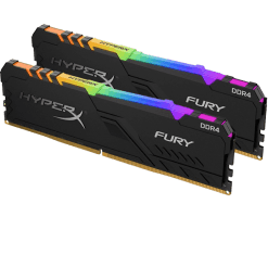 Alternative view of HyperX FURY RGB DDR4 16GB (2X8GB) 3600MHz Gaming Memory RAM with Heat Sink Intel XMP-ready UDIMM