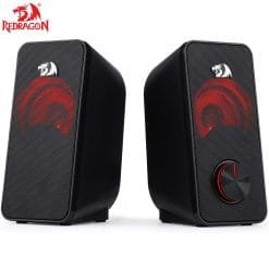 Redragon GS500 STENTOR PC Gaming Speaker 2.0 Channel Stereo Desktop Computer Speaker with Red Backlight 15 Redragon GS500 STENTOR PC Gaming Speaker 2.0 Channel Stereo Desktop Computer Speaker with Red Backlight - Image 8