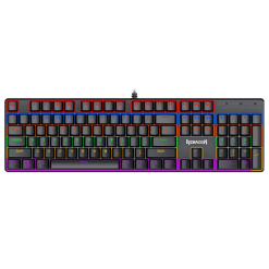 Alternative view of Redragon K608 Valheim Rainbow Mechanical Gaming Keyboard104 Keys Blue Switches