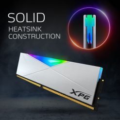 XPG SPECTRIX D50 8GB 3200Mhz DDR4 RGB Desktop Gaming RAM Memory Module White 7 XPG SPECTRIX D50 8GB 3200Mhz DDR4 RGB Desktop Gaming RAM Memory Module White - Image 3