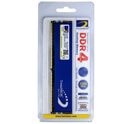 Alternative view of TwinMOS 8GB DDR4 3200Mhz Desktop Memory RAM-BLUE-HEATSINK U-DIMM