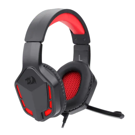 Redragon H220 THEMIS 2 Wired Gaming Headset With Mic for PC, PS4/3, Xbox One and Nintendo Switch with Red LED Light - Image 2