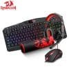 Redragon S101 Wired RGB Backlit Gaming Keyboard, Mouse, Mouse Pad, Headset Combo 4 in 1 Bundle 16 c191a97932ce2526a17d84c13a5204db