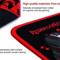 Redragon P001 ARCHELON M Size Gaming MousePad Thick Silky Smooth Edges Waterproof - Image 8