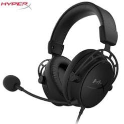 Alternative view of HyperX Cloud Alpha S 7.1 Surround Sound E-sports Gaming Headset with Mic USB Plus 3.5mm Black New WITHOUT BOX