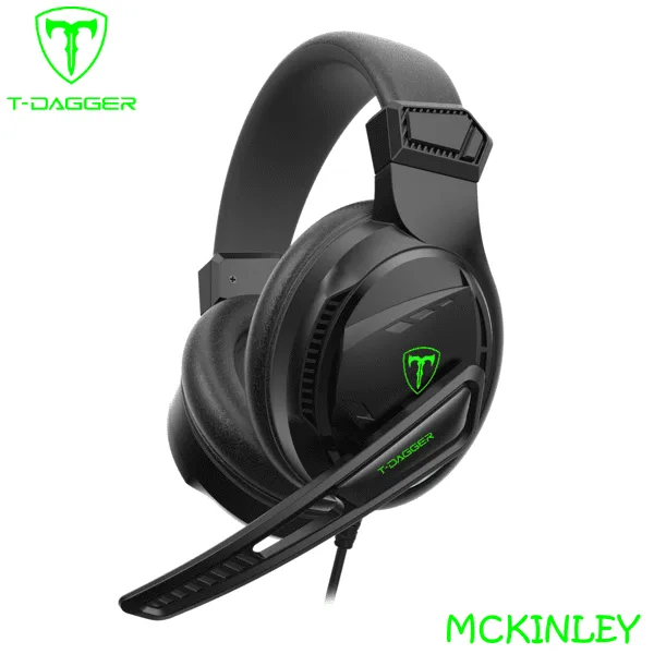 T-DAGGER MCKINLEY Gaming Headset with Mic and 3.5mm 2 Pin (T-RGH101)