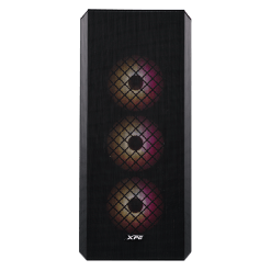 XPG DEFENDER Mid-Tower RGB PC Gaming Case Chassis with 3 Fans Included Black 9 XPG DEFENDER Mid-Tower RGB PC Gaming Case Chassis with 3 Fans Included Black - Image 4
