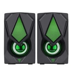 Alternative view of T-DAGGER BlackBox 2 x 3W 3.5mm Gaming Speakers USB Powered (T-TGS500)