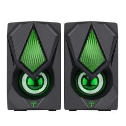 Alternative view of T-DAGGER BlackBox 2 x 3W 3.5mm Gaming Speakers USB Powered (T-TGS500)