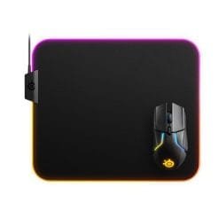 SteelSeries QCK PRISM Medium Cloth RGB Gaming Mouse Pad - Image 3