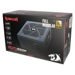 Redragon RGPS 850W 80 Plus Gold Semi Modular Gaming Power Supply PS010 10 Redragon RGPS 850W 80 Plus Gold Semi Modular Gaming Power Supply PS010 - Image 5