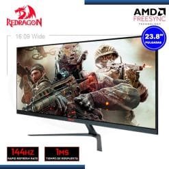 Redragon RUBY 144Hz LED 23.8" Gaming Monitor VA Panel 1920x1080 HDMI DP 1MS/FREESYNC 9 Redragon RUBY 144Hz LED 23.8" Gaming Monitor VA Panel 1920x1080 HDMI DP 1MS/FREESYNC - Image 3